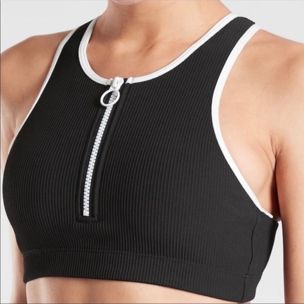 Athleta Ribbed Synergy Bra